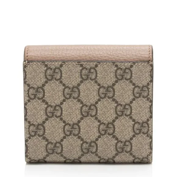 Gucci GG Supreme GG Marmont Compact Wallet - Picture 3 of 9